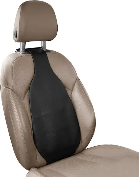 lebogner Lumbar Support Back Cushion for Car Air Motion Backrest Black