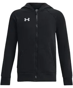 Under Armour Boys' Rival Fleece Full-Zip Hoodie