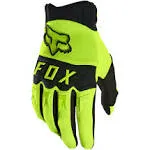 Fox Racing Dirtpaw Gloves (Fluorescent Yellow, Small)