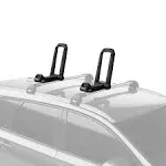 Thule Hull-A-Port Aero Kayak Carrier (Thule SquareBars Req. Adapter) - Black - 849000