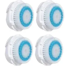 Compatible Replacement Facial Cleansing Brush Heads 4-Pack