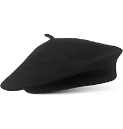 CHAPEAU TRIBE Classic Stretchable Wool French Beret