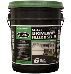 Jetcoat 4.75 gal 5-Year Premium Driveway Filler & Sealer