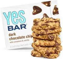 Yes Bar Snack Bar Dark Chocolate Chip