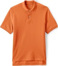 Lands' End Men's Short Sleeve Mesh Polo Shirt