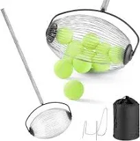 Yangbaga Tennis Balls Pickup Ball Retriever Adjustable Roller... 