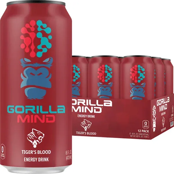 Gorilla Mind Bombsicle Energy Drink (12 x 16 fl oz)