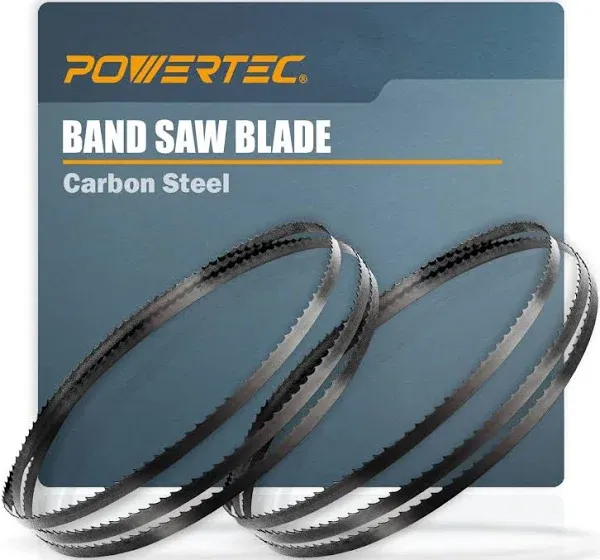 POWERTEC 93-1/2 Inch Bandsaw Blades, 3/8" x 6 TPI Band Saw Blades for Delta, Grizzly, Rikon, Sears Craftsman, Jet, Shop Fox and Rockwell 14" Band Saw for Woodworking, 1 Pack (13116V)