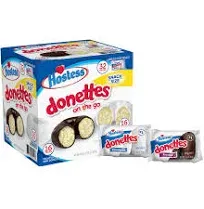 Hostess Mini Powered Donettes and Frosted Chocolate Donettes