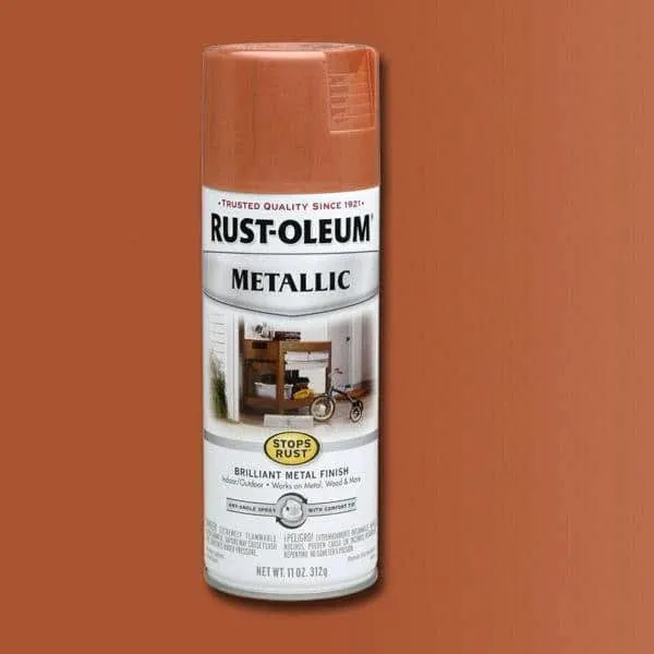 Rust-Oleum Bright Coat Metallic Rust Spray Paint