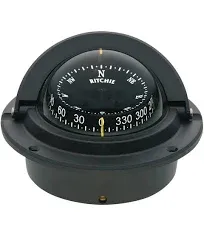 Ritchie F-83 Voyager Compass - Flush Mount - Black F-83 UPC 010342141002