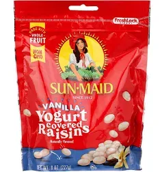 Sun-Maid Raisins Vanilla Yogurt - 8 Oz