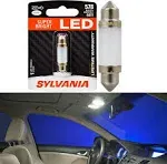 SYLVANIA - 578 41mm ZEVO LED Festoon White Bulb - Bright LED Bulb, Ideal for Interior Lighting - Map, Dome, Trunk, Cargo and License Plate (Contains 1 Bulb)