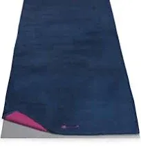 Gaiam Grippy Non Slip Yoga Mat Towel - Fast Drying Towel - Ideal For Hot Yoga - Microfiber And Machine Washable - Grip Backing