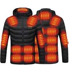 COMIOR Hooded Heated Jacket