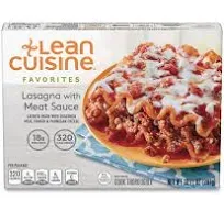 Lean Cuisine Lasagna with Meat Sauce