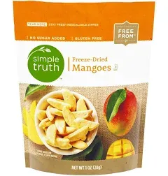 Simple Truth Freeze Dried Mangoes - 1 oz