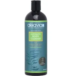 Aleavia Enzymatic Body Cleanse – Travel Size – Fragrance-Free Organic & All-Natural Prebiotic, Vegan Body Wash – 2 Oz.