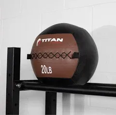 Titan 20 Lb Leather Soft Medicine Ball