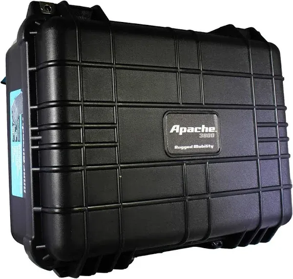 Apache 3800 Rugged Mobility Protective Hard Case 15x11x7 Waterproof Weatherproof