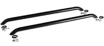 Go Rhino 8048UB Multi-Fit Universal Black Mild steel Bed Rails, 47 1/2&#034; Long