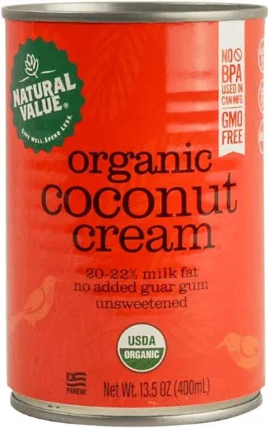 Natural Value Organic Coconut Cream