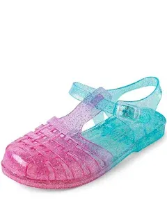 The Children's Place Girl's Jelly Fisherman Sandals