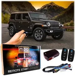 Plug-N-Play Remote Start Kit for Jeep Wrangler (2007-2018)