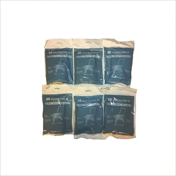 Cleanwaste Wag Bags Toilet Kit