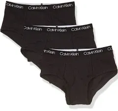 Calvin Klein Boys' Little Modern Cotton Assorted Briefs Underwear 3 Pack