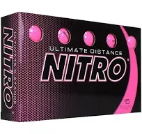 Nitro Ultimate Distance Golf Ball 15-Pack