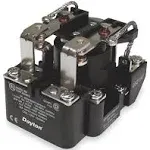 Dayton 5X847 Open Power Relay, 8 Pin, 120VAC, DPDT