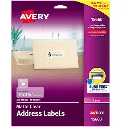 Avery Easy Peel Address Labels