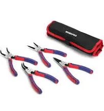 WORKPRO 4-Piece Snap Ring Pliers Set