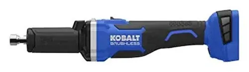 Kobalt 24-volt Sliding Switch Brushless Cordless Die Grinder (Charger Not Included) in Blue | KDG 124B-03