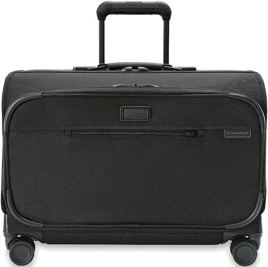 Briggs & Riley Baseline Black Wide Carry-On Garment Spinner