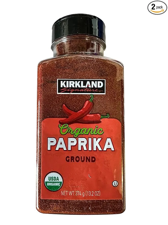 Kirkland Signature Organic Ground Paprika, 13.2 Ounce (2 Pack)