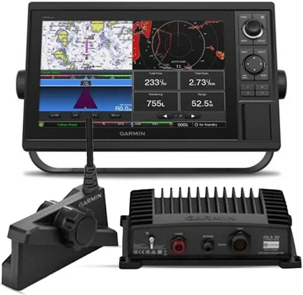 Garmin GPSMAP 1222 Livescope Plus Bundle with LVS34 Transducer: Ultimate Navigation and Sonar Solution for Boaters