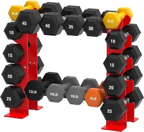 Dumbbell Rack Stand Only, Weight Rack for Dumbbells Strength Training Dumbbell Racks