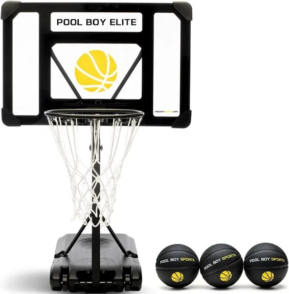 Pool Boy Sports Pool Basketball Hoop Set