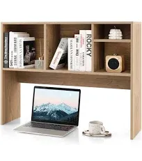 Costway Computer Desktop Bookcase