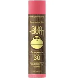 Sunscreen Sun Bum SPF 30 Lip Balm Pomegranate