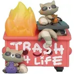 100% SOFT: Trash Panda Dumpster Fire Vinyl Figure