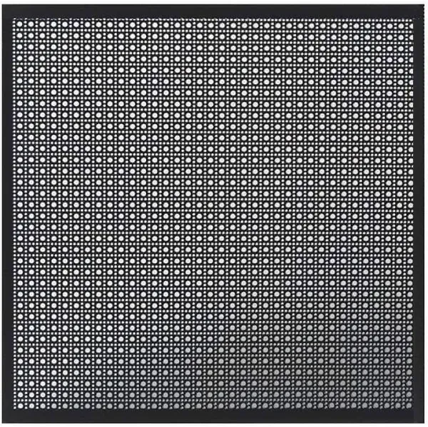 M-D Building Products 56062 24 in. x 36 in. x .020 in. Black Aluminum Sheet Lincane