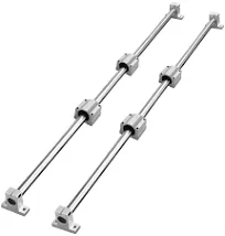 VEVOR Linear Guide Rail Set, SFC20 1200mm, 2 PCS 39.4 in/1000 mm SFC20 Guide