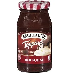 Hot Fudge Topping 15.5 Ounces Pack of 6 Microwavable Squeeze Bottle