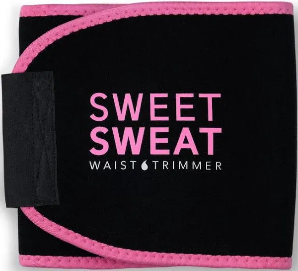 Sweet Sweat Waist Trimmer for Women and Men - Sweat Band Waist Trainer for High-