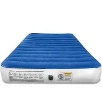 SoundAsleep Camping Series Air Mattress with Eco-Friendly PVC - Included Queen