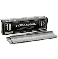 Collated Flooring Nail, 1-1/2 in L, 16 ga, 1000 PK