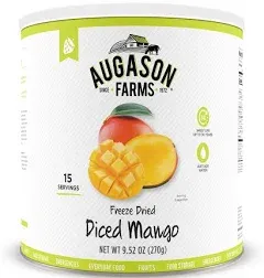 Augason Farms Freeze Dried Diced Mango